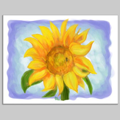 Cards: Sunflower with Bee