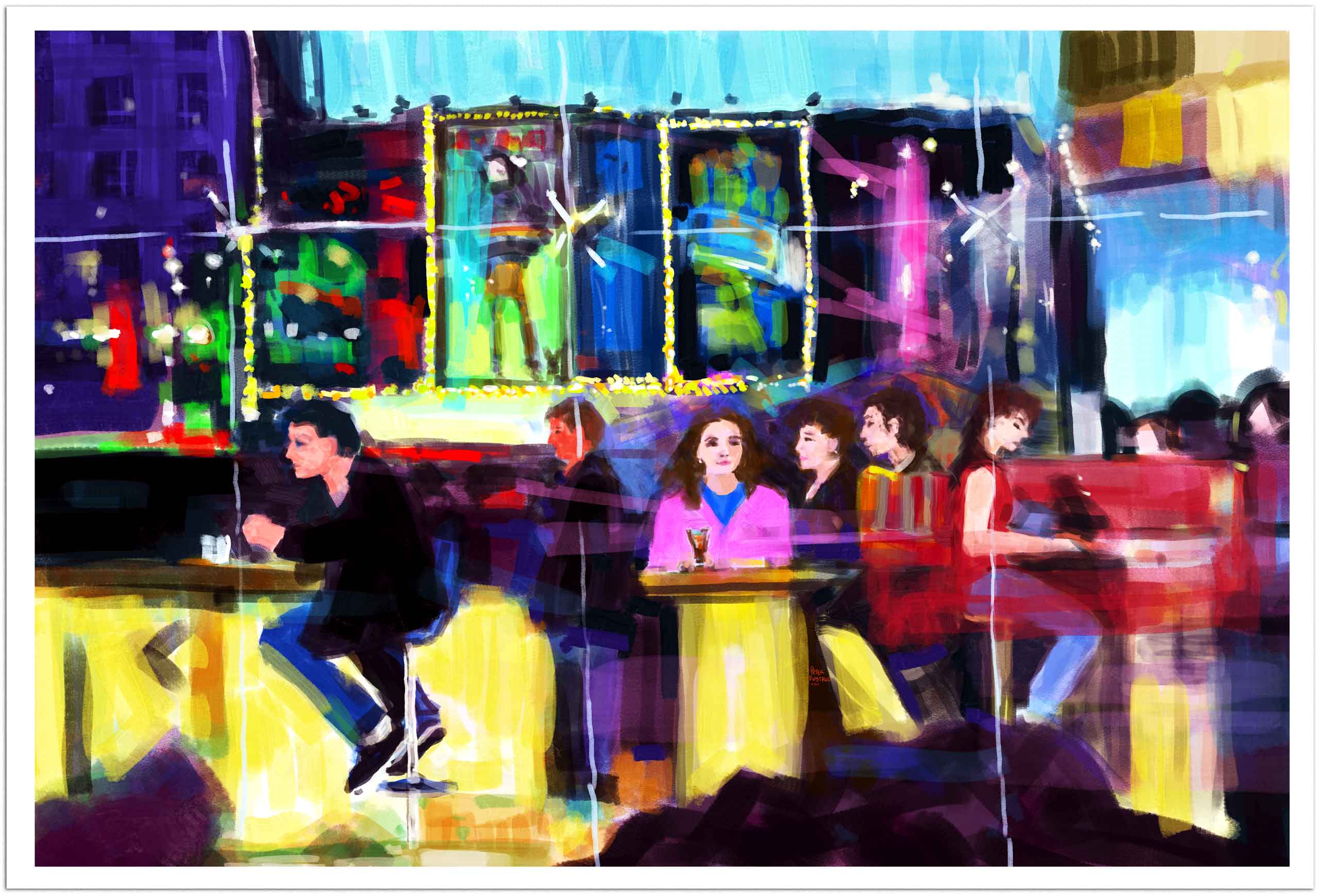 digital art; After Midnight by peterdustrud.com