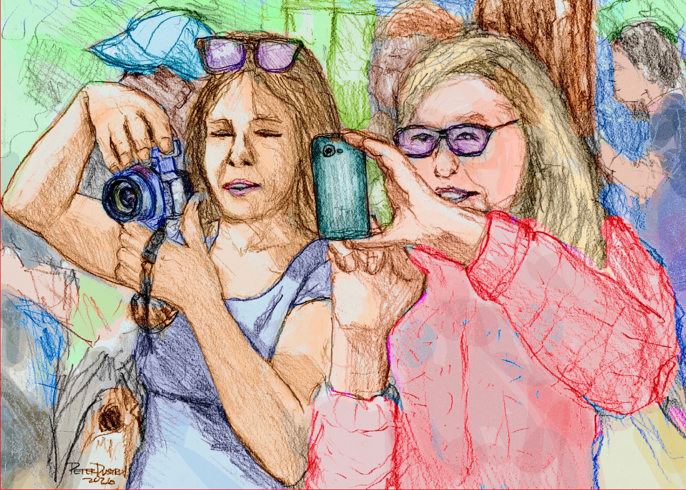 5x7 printable card: "photogs day" peterdustrud.com